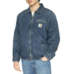 OG Detroit Jacket Blue - Giacca Denim Jeans Uomo Blu I034870.014L  CARHARTT WIP 