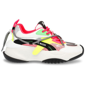 Bonanza Black / Fuchsia PU + Mesh - Scarpe Stringate Profilo Basso Donna Multicolore SMPBONANZA-BLAFUS  STEVE MADDEN 