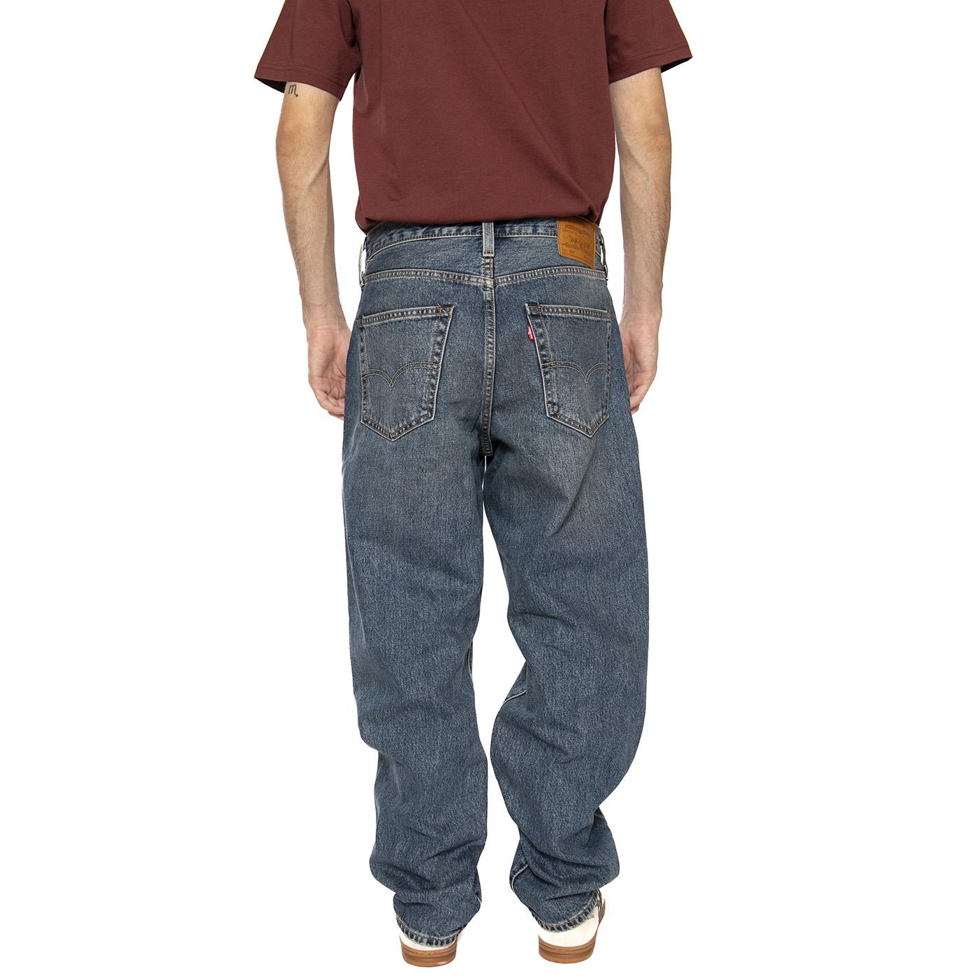 568 Loose Straight Aisle Seat Dark Indigo - Pantaloni Uomo Blu 29037-0059 . LEVIS 
