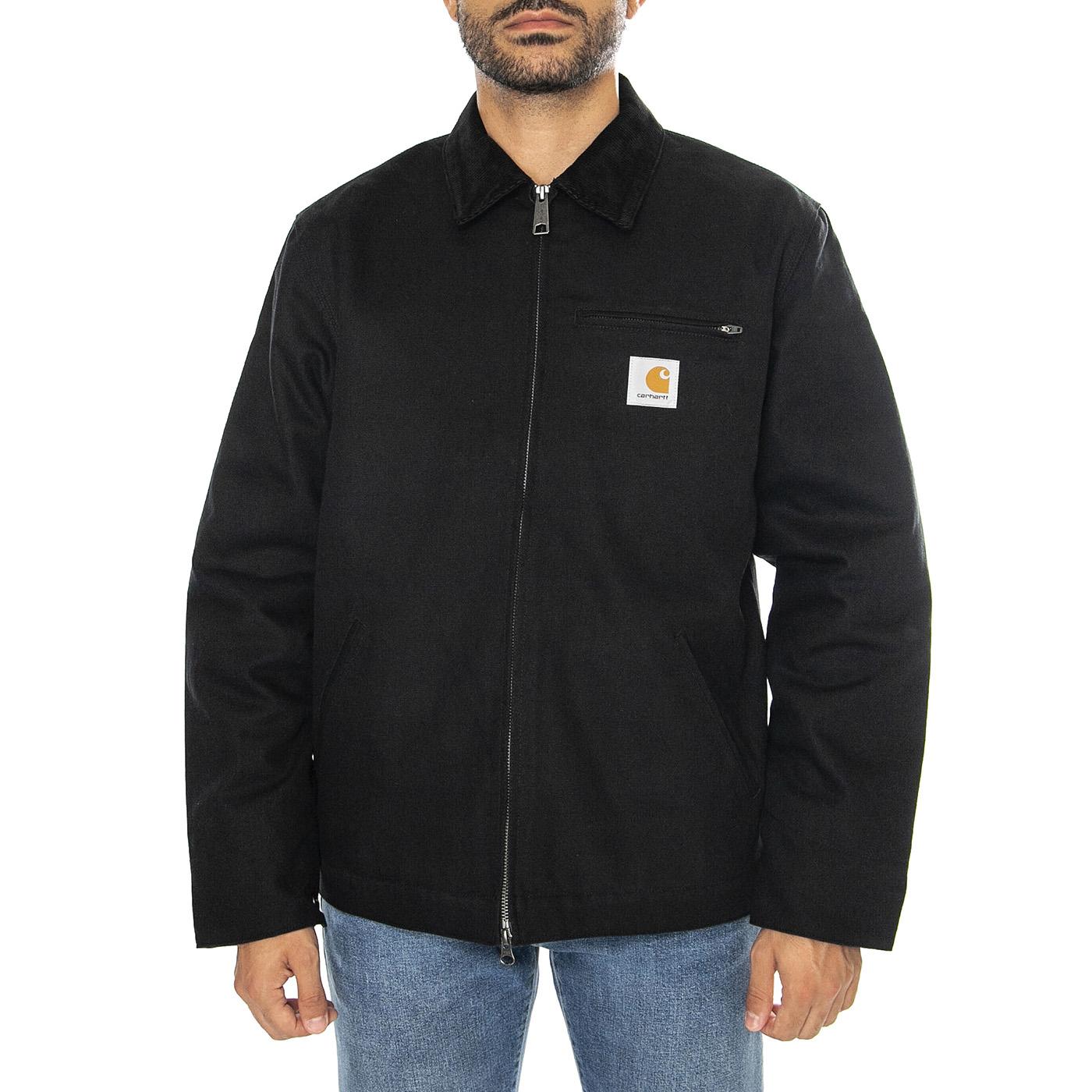 Detroit Jacket Black / Black /rigid - Giacca Uomo Nera I015264.00E01  CARHARTT WIP 