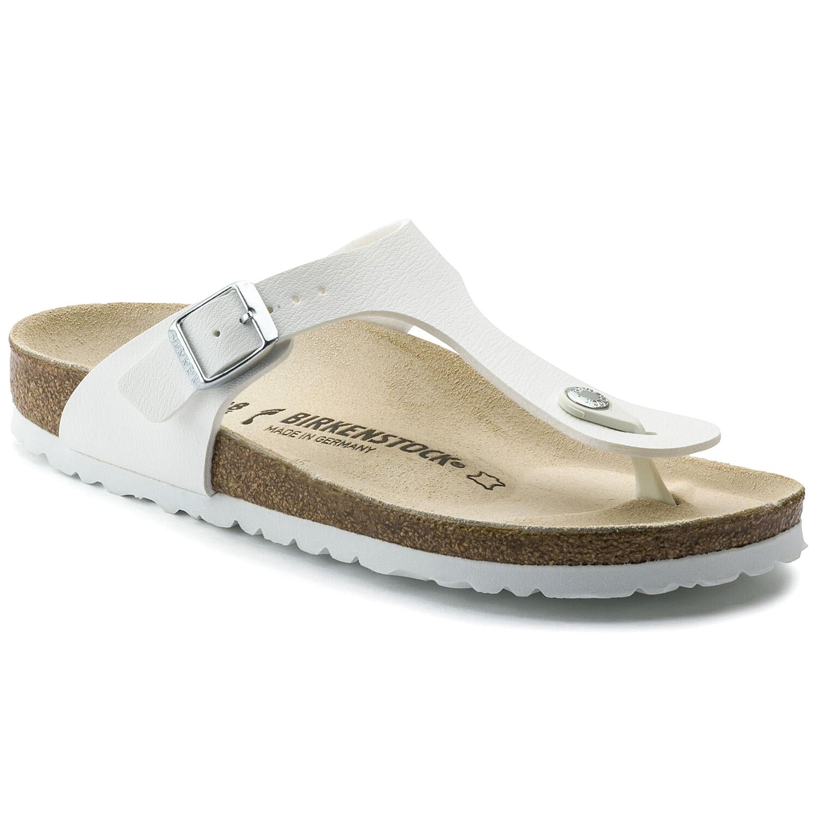 Gizeh Birko Flor Sandals White - Sandali Donna Bianchi 043731 . BIRKENSTOCK 