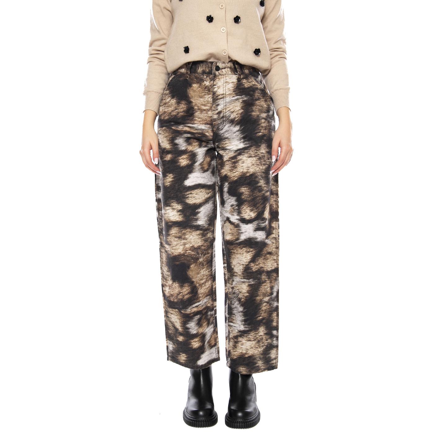 W Brandon Single Knee Pant - Multicolore - Pantaloni Donna I034880.38W.06.03 . CARHARTT WIP 