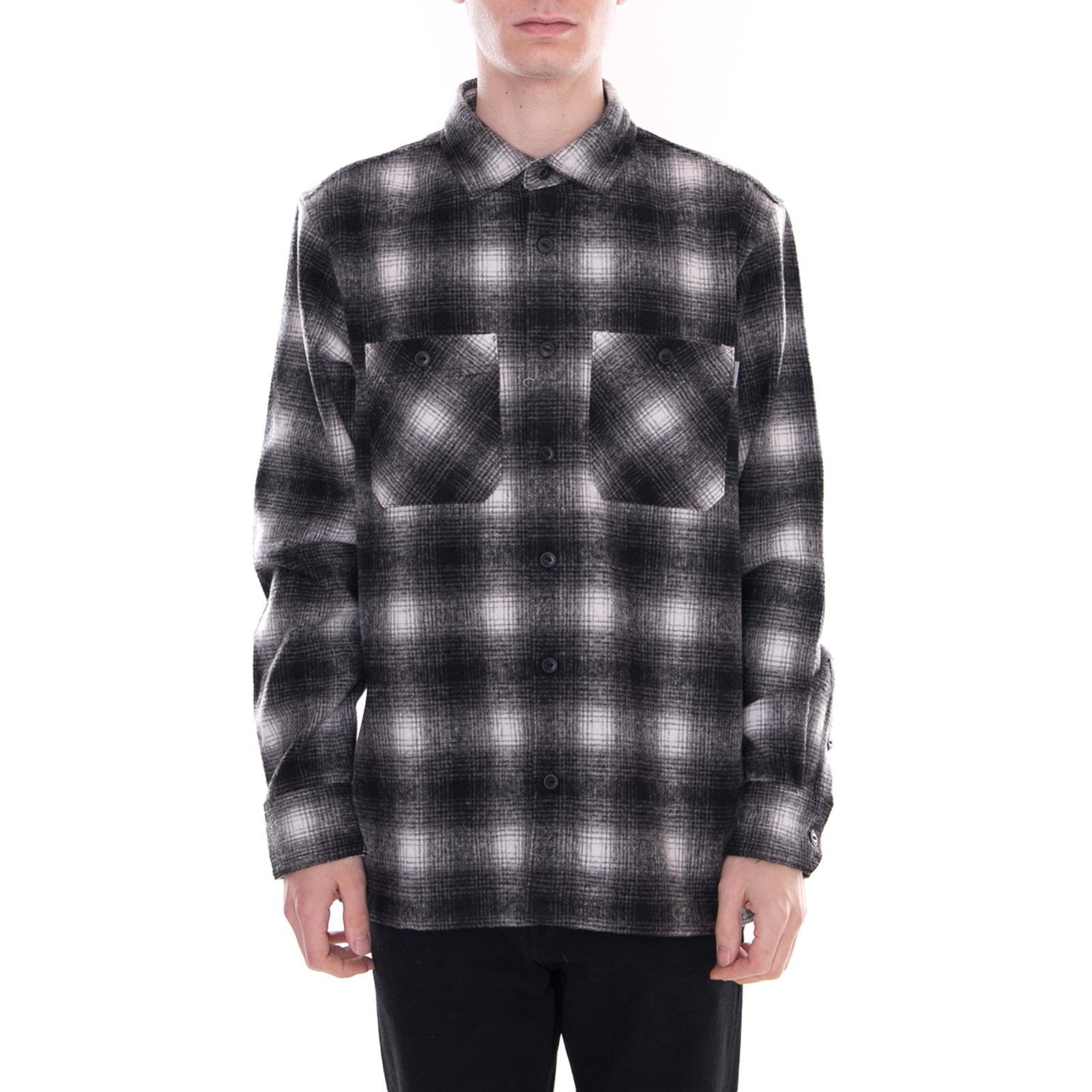  I025240.03-Halleck Check, Black  CARHARTT WIP 
