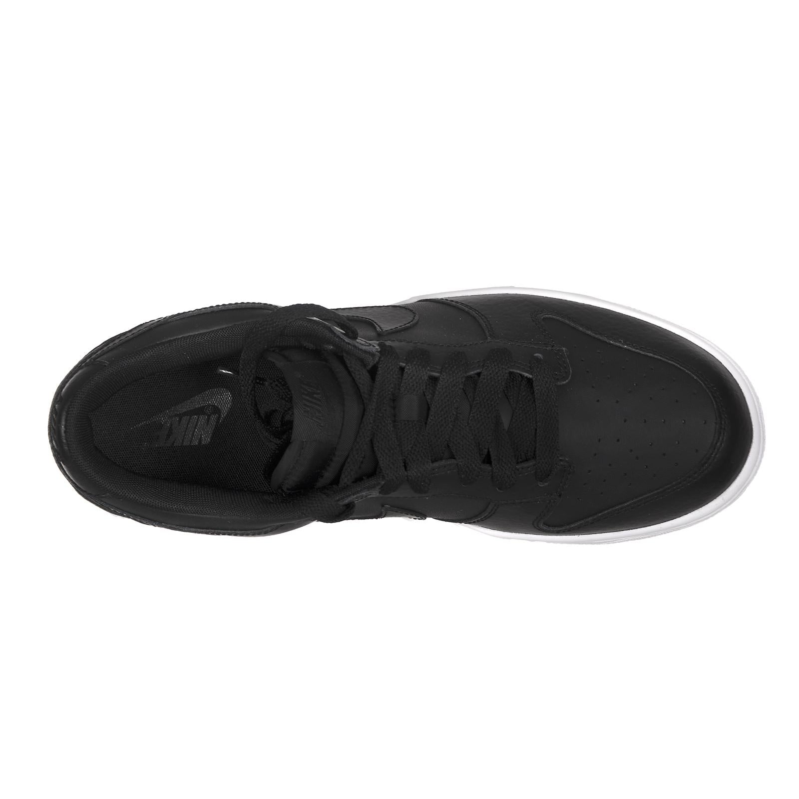 MEN S NIKE DUNK LOW SHOE BLACK BLACK WHITE 93347_4  NIKE 