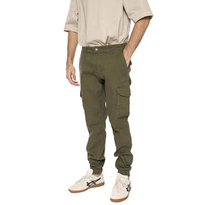Onscam Stage Cargo Cuff 0013 Noos Olive Night - Pantaloni Uomo Verdi 22028434-VRD . ONLY & SONS 