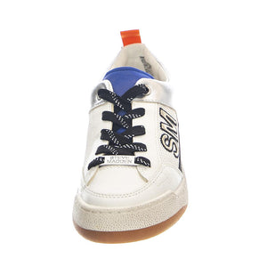 GIMMIE - Scarpe Stringate Profilo Basso Donna Bianche SMPGIMMIE-METMLT . STEVE MADDEN 
