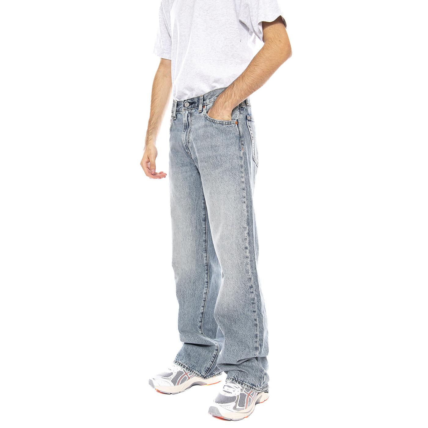567 Relaxed Flare Home Court Advantage Light Indigo - Pantaloni Denim Jeans Uomo Blu A8630-0001 . LEVIS 