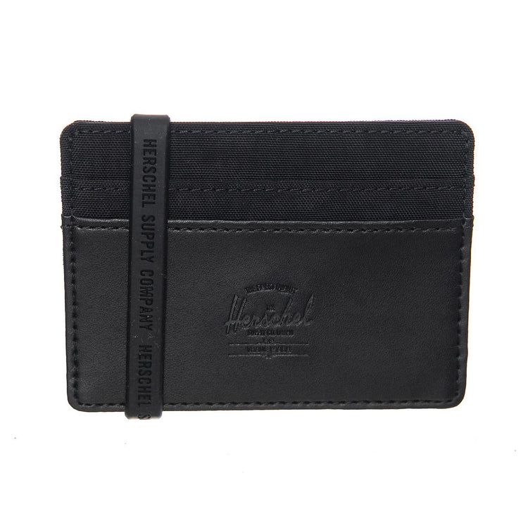 Charlie Rfid Black - Portacarte Nero 11011-03608-OS  HERSCHEL 