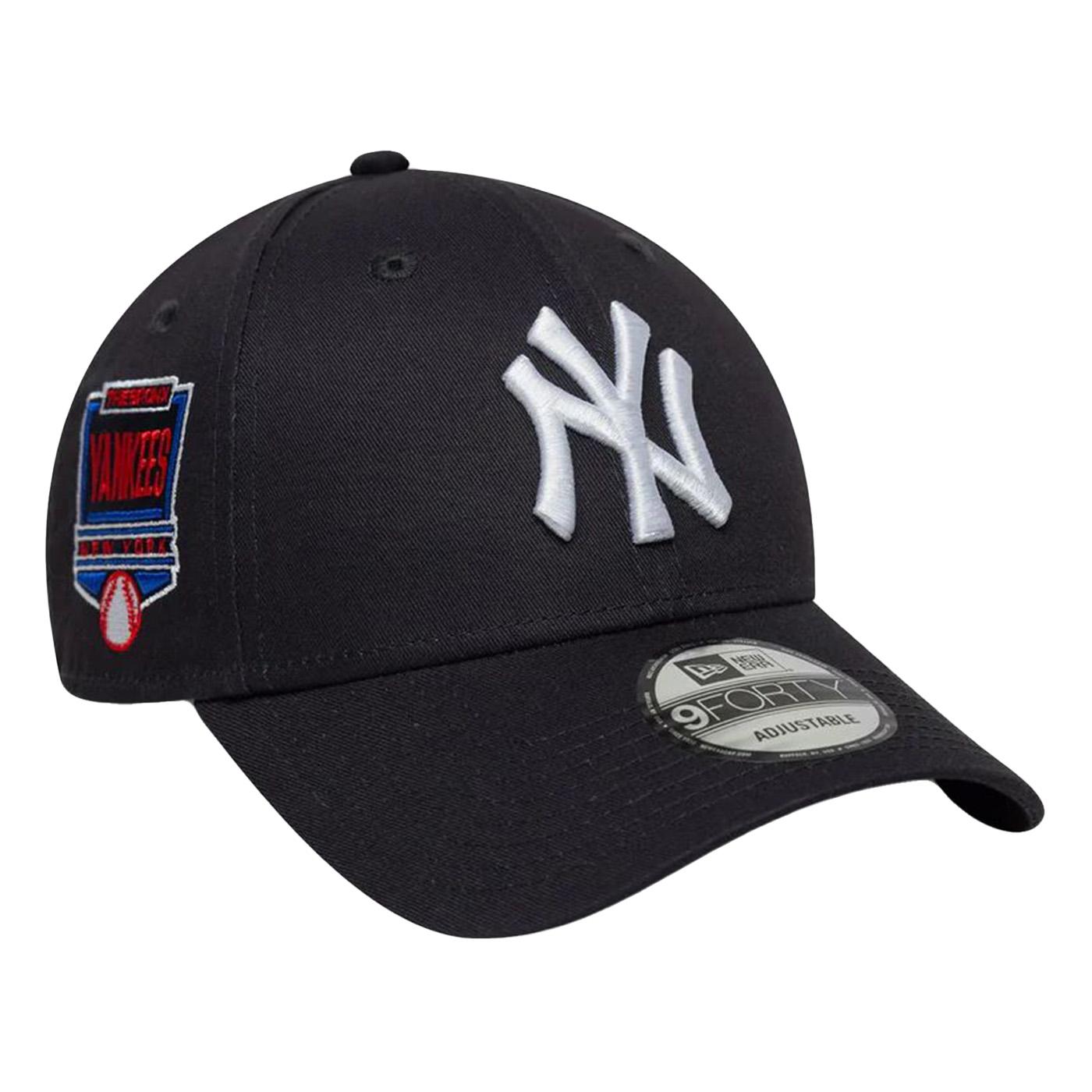 MBL Side Patch 9Forty New York Yankees Navy - Cappellino Blu 60667442  NEW ERA 