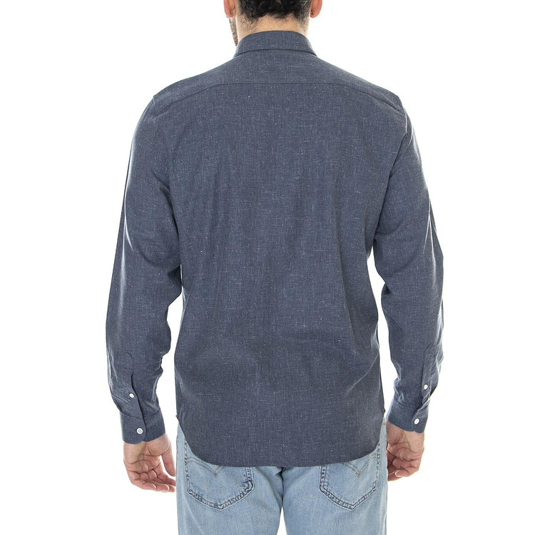 Camicia M/L HHW - Camicia Uomo Blu CH2573-HHW  LACOSTE 