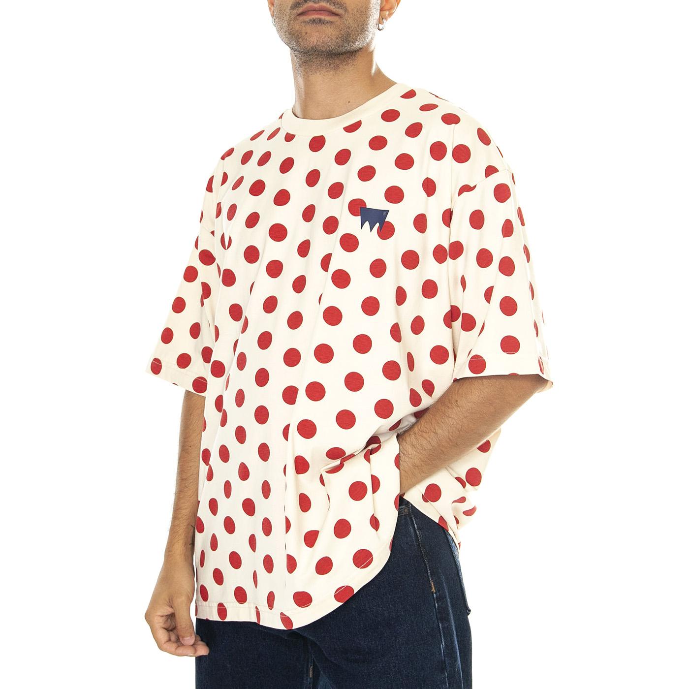 Skate Graphic Box Tee Polka Dot Cream An Neutral - Maglietta Girocollo Uomo Multicolore A1005-0026  LEVIS 