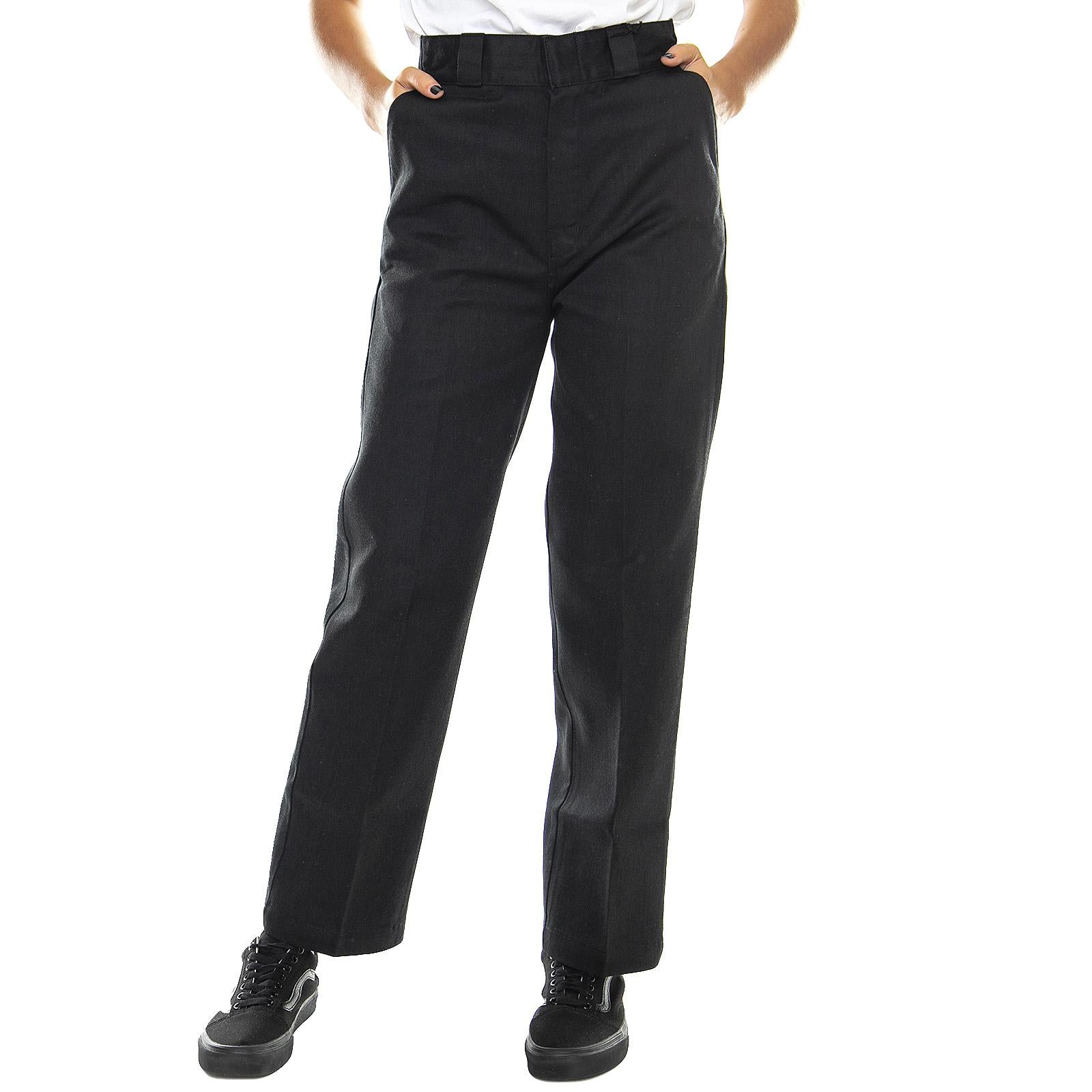 Elizaville Pant - Black - Pantaloni Donna Neri W 01 310030-BK . DICKIES 