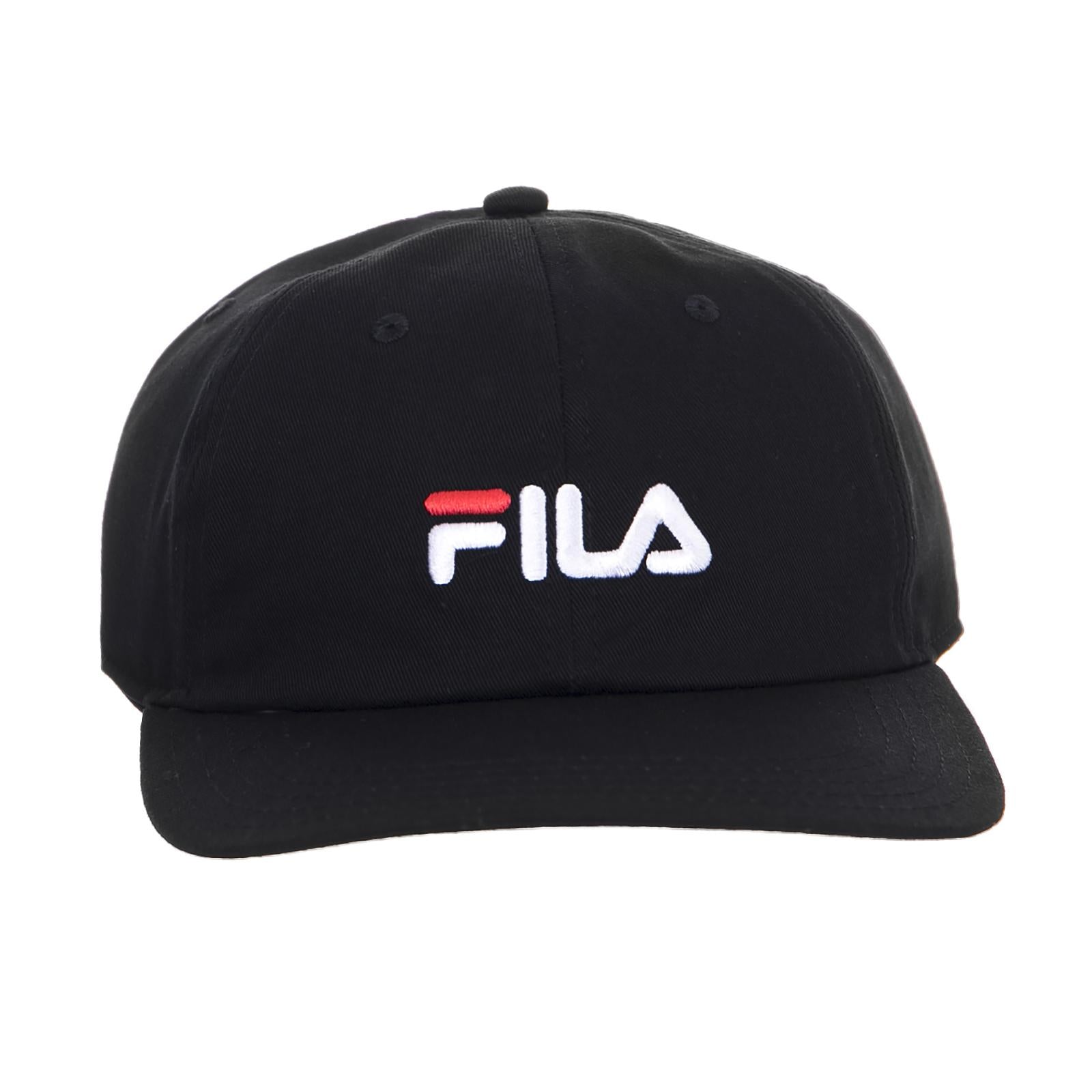 Dad Cap Linear - Black - Cappellino con Visiera 685034-002  FILA 