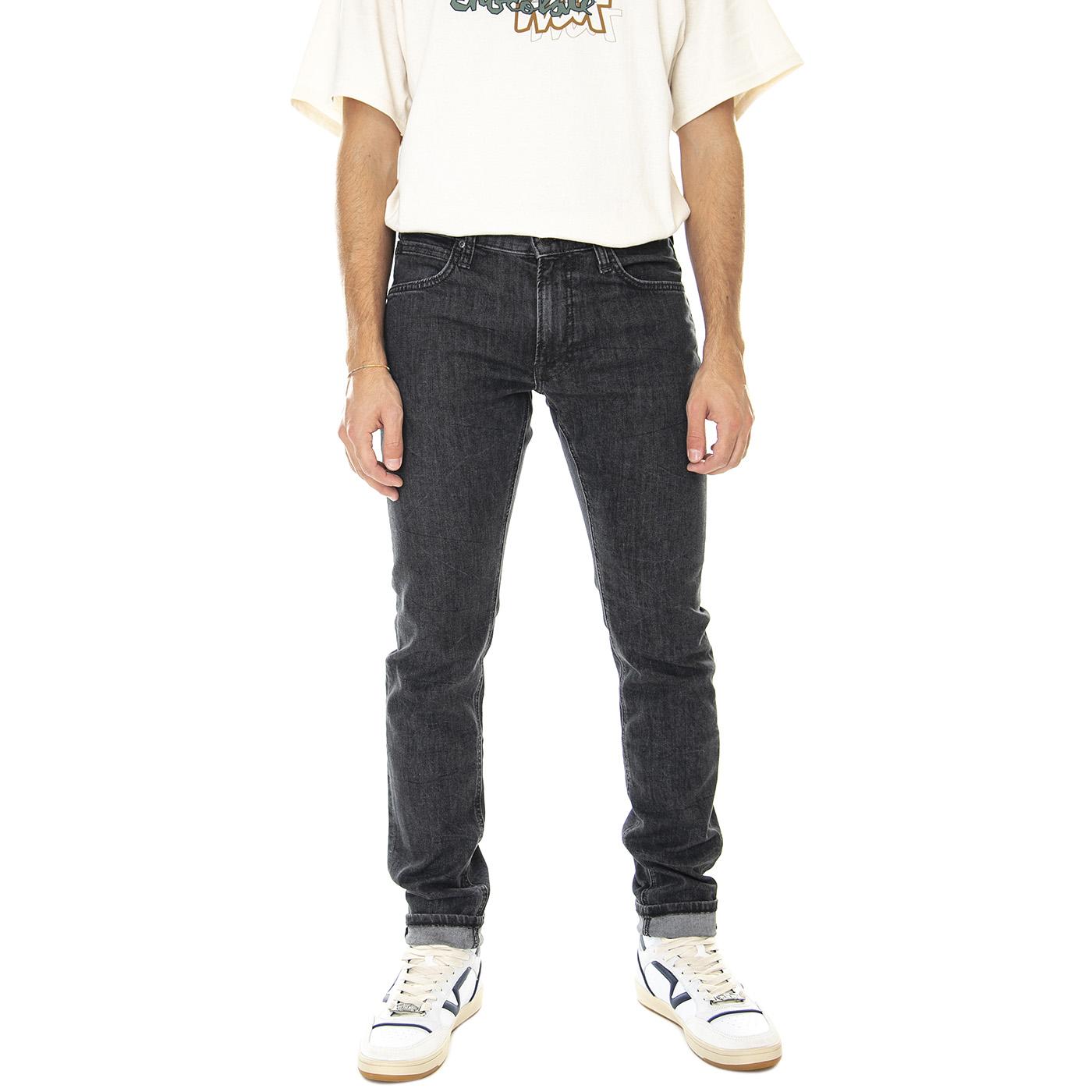 Luke Rock Acid-L719PZFA - Pantaloni Denim Jeans Uomo Neri 112322416  LEE 