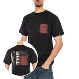 STRETCH STACK CRACKLE S BLACK - Maglietta Girocollo Uomo Nera  Uomo VANS