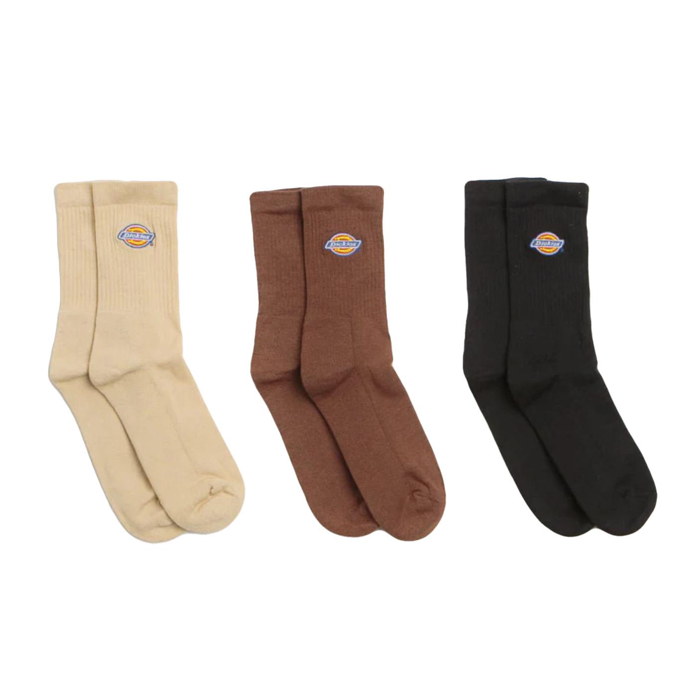 Valley Grove Cappuccino - Set da Tre Paia di Calzini Multicolore DK0A4X82K471  DICKIES 