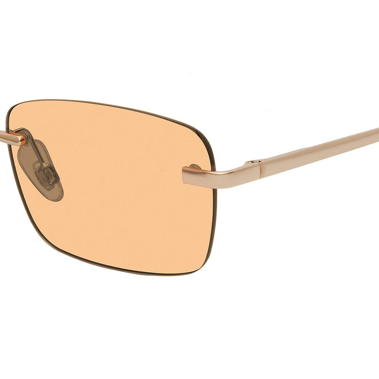 Caden Shiny Gold / Milky Orange / Solig Orange - Occhiali da Sole Oro / Arancione SMAX17296  STEVE MADDEN 
