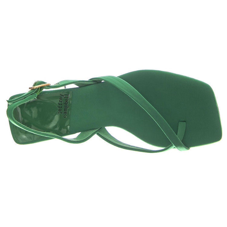 Mercantile Green Neonprene Gold - Sandaldi Donna Verdi JCSR808T-203-002-GRN  JEFFREY CAMPBELL 