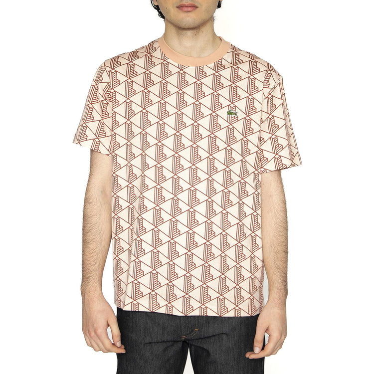 T-Shirt HDI - Maglietta Girocollo Uomo Multicolore TH2831-HDI  LACOSTE 