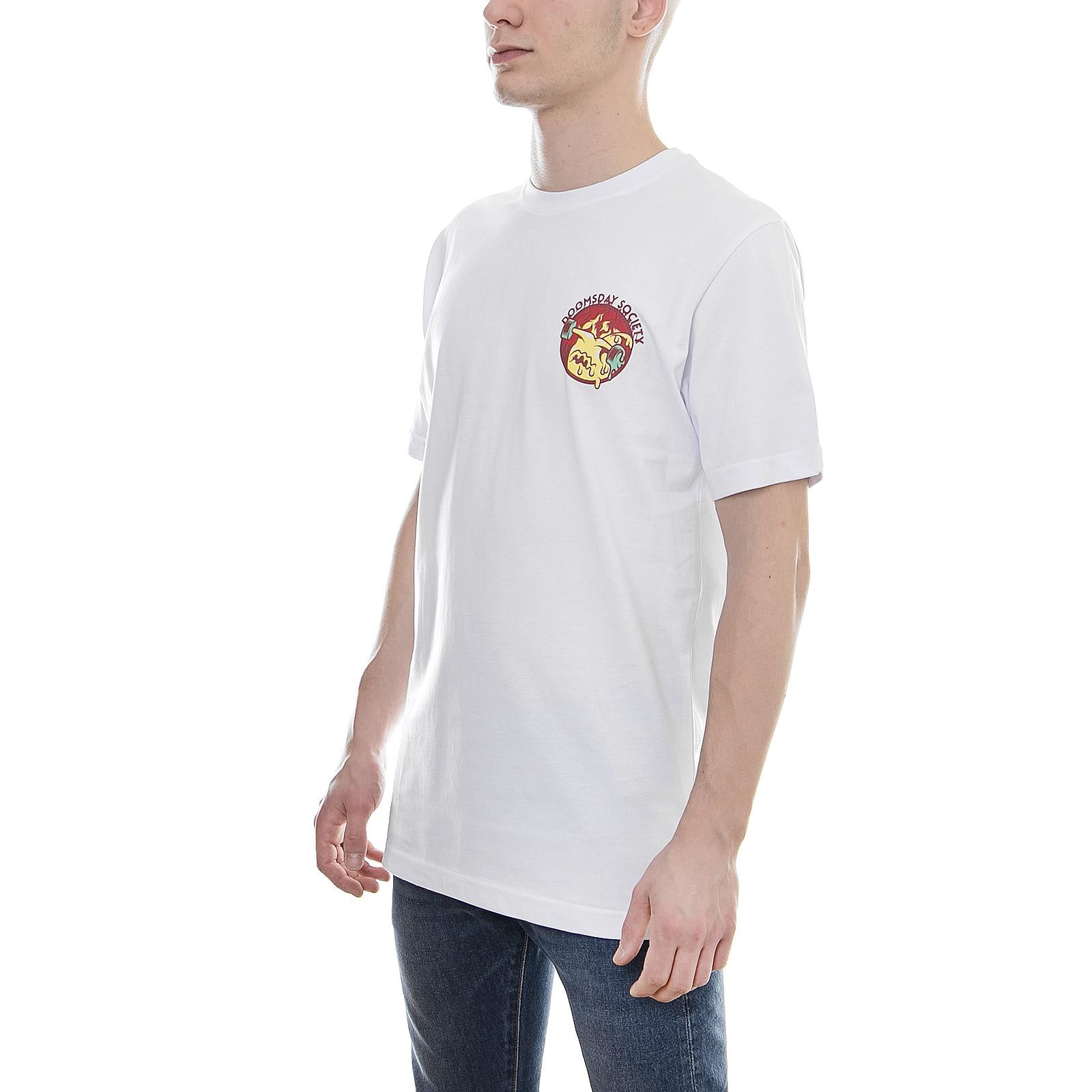 ON FIRE T-SHIRT TSH0092WHT  DOOMSDAY 