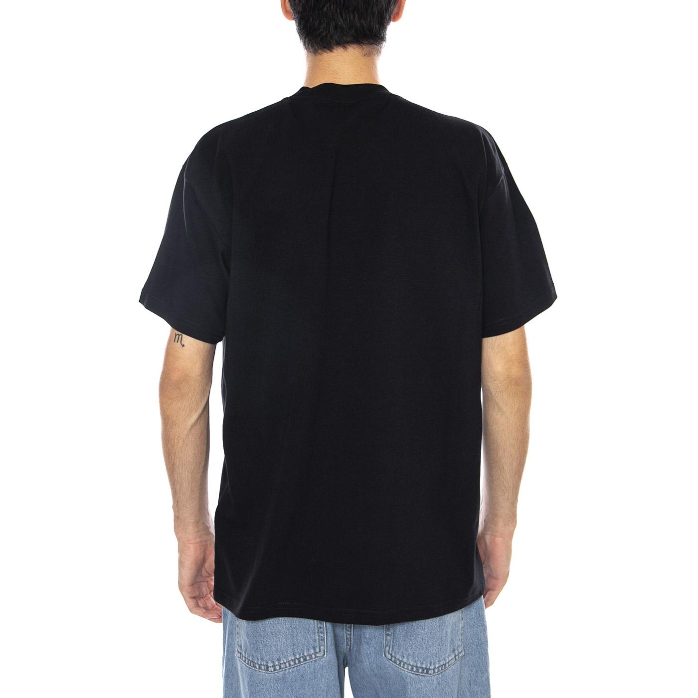 S/S Experiential T-Shirt Black - Maglietta Girocollo Uomo Nera I035442.89XX  CARHARTT WIP 