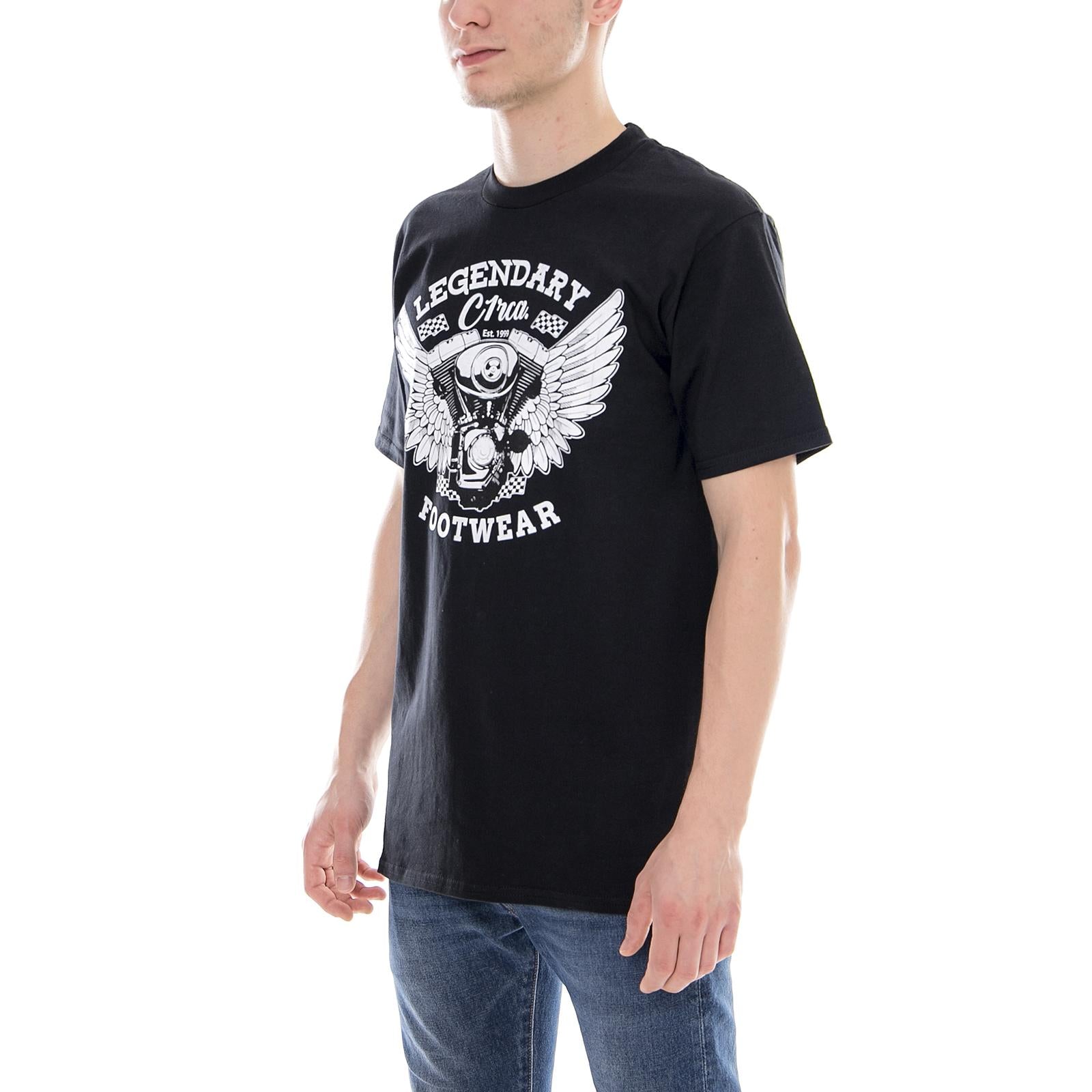 LEGENDARY T-SHIRT BLACK MTS009-BLACK  C1RCA 