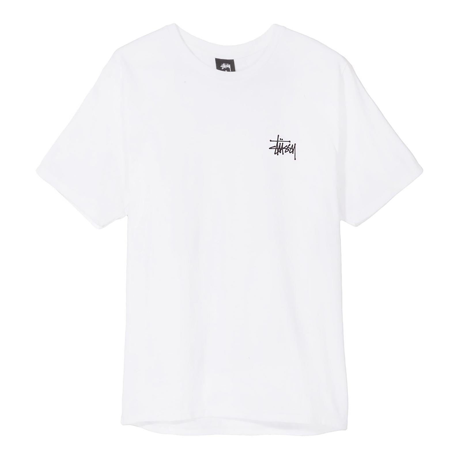 BASIC STUSSY TEE WHITE 1904181-WHITE  STUSSY 
