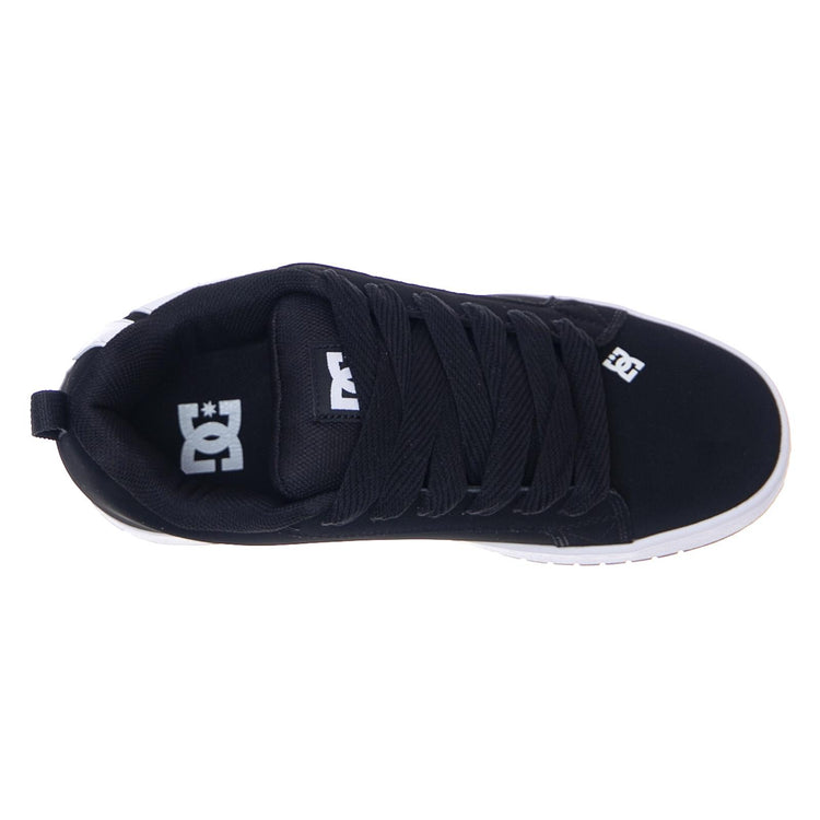 Court Graffik Shoes Black - Scarpe Stringate Profilo Basso Uomo Nere 300529-001  DC 