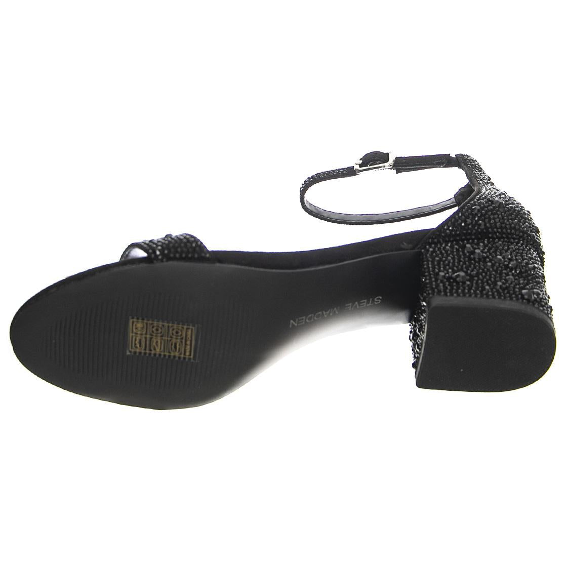 Irenee-G Black / Stone - Sandali Donna Neri SMSIRENEE-G-BLK  STEVE MADDEN 