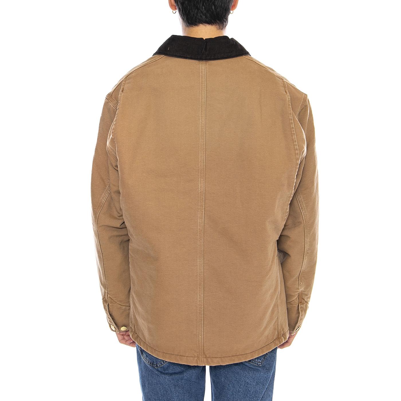 OG Chore Coat Hamilton Brown / Tobacco - Giacca Mrrone I035613.00S4O . CARHARTT WIP 