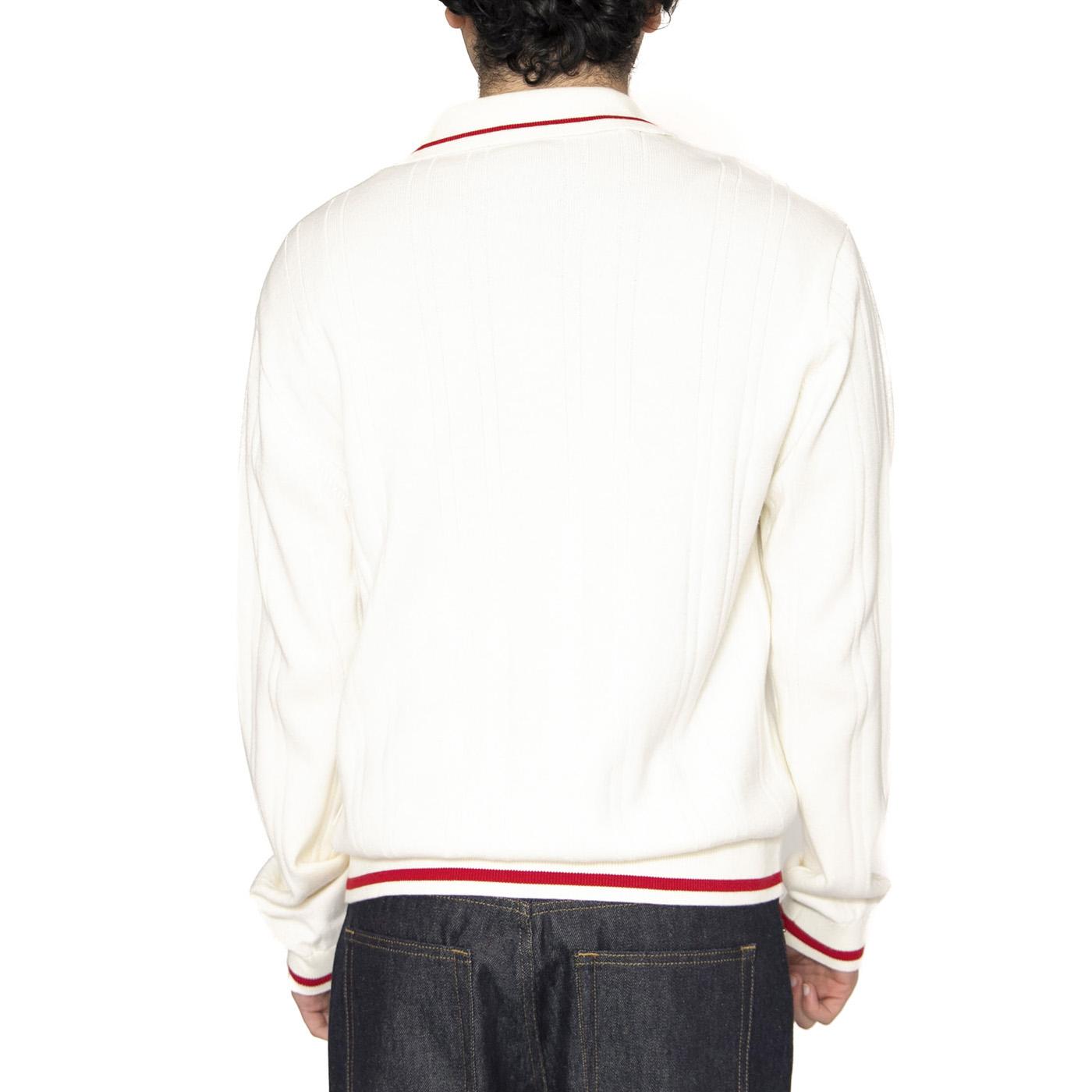 Lewistown FZ Cardigan Egret - Cardigan Uomo Bianco DK0A4Z79C481  DICKIES 