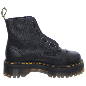 Sinclair Platform Aunt Sally Black - Stivali Stringati Donna Neri DMSSINCBKAS22564001 . DR.MARTENS 