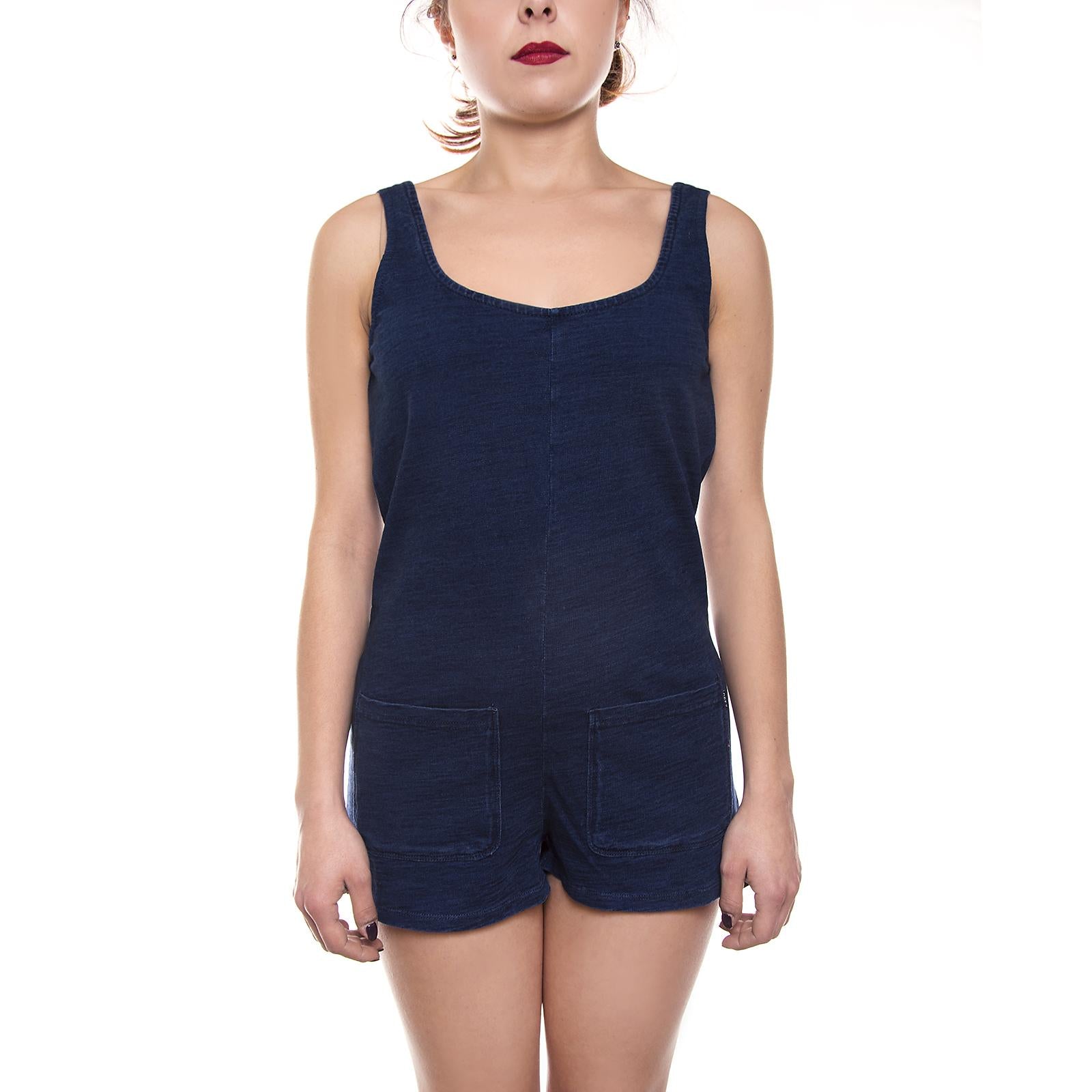 KIM ROMPER PLAYSUIT WO S INDIGO 272140014-IND  OBEY 