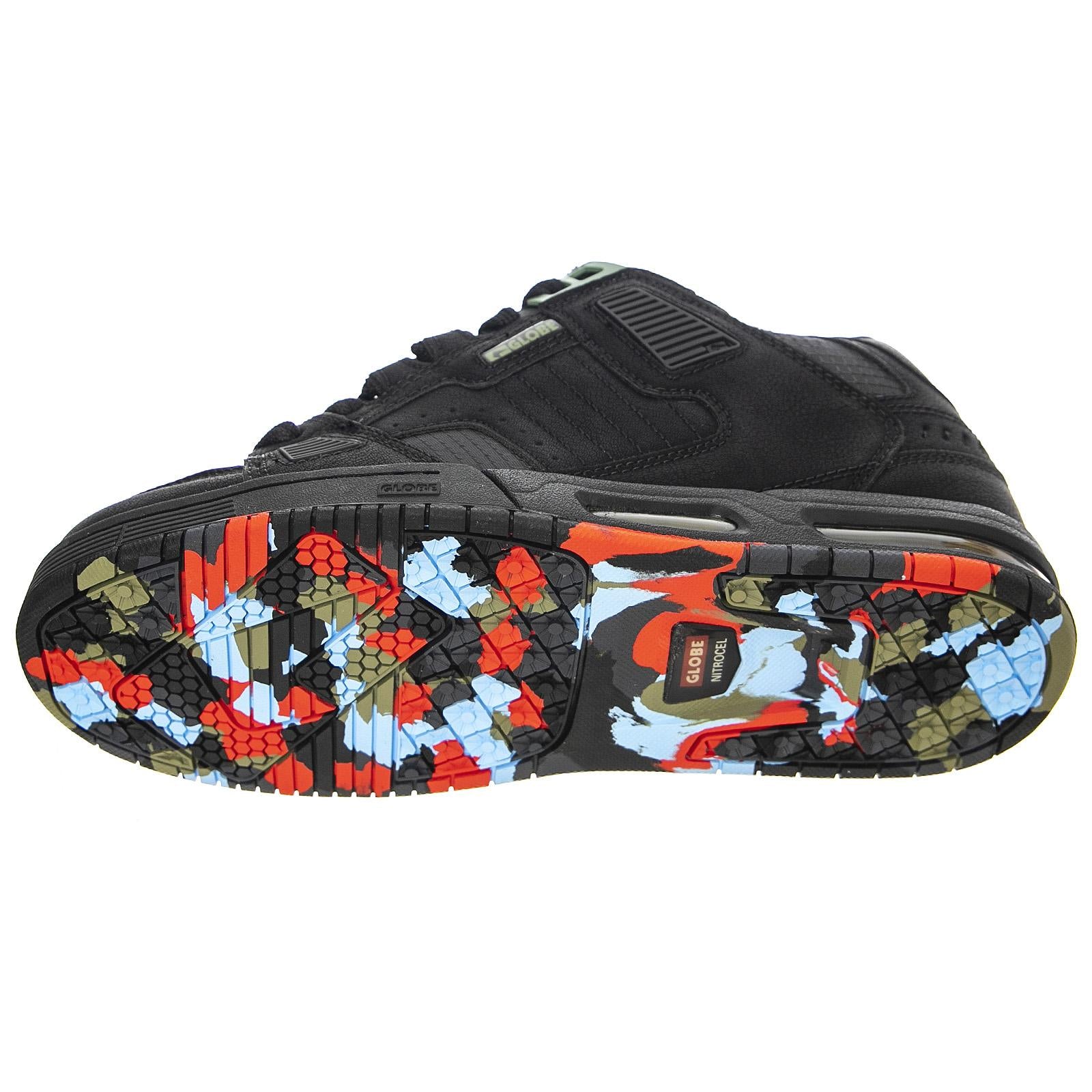 M' Sabre Black / Upcycle Lace-Up Shoes GBSABR-20539  GLOBE 