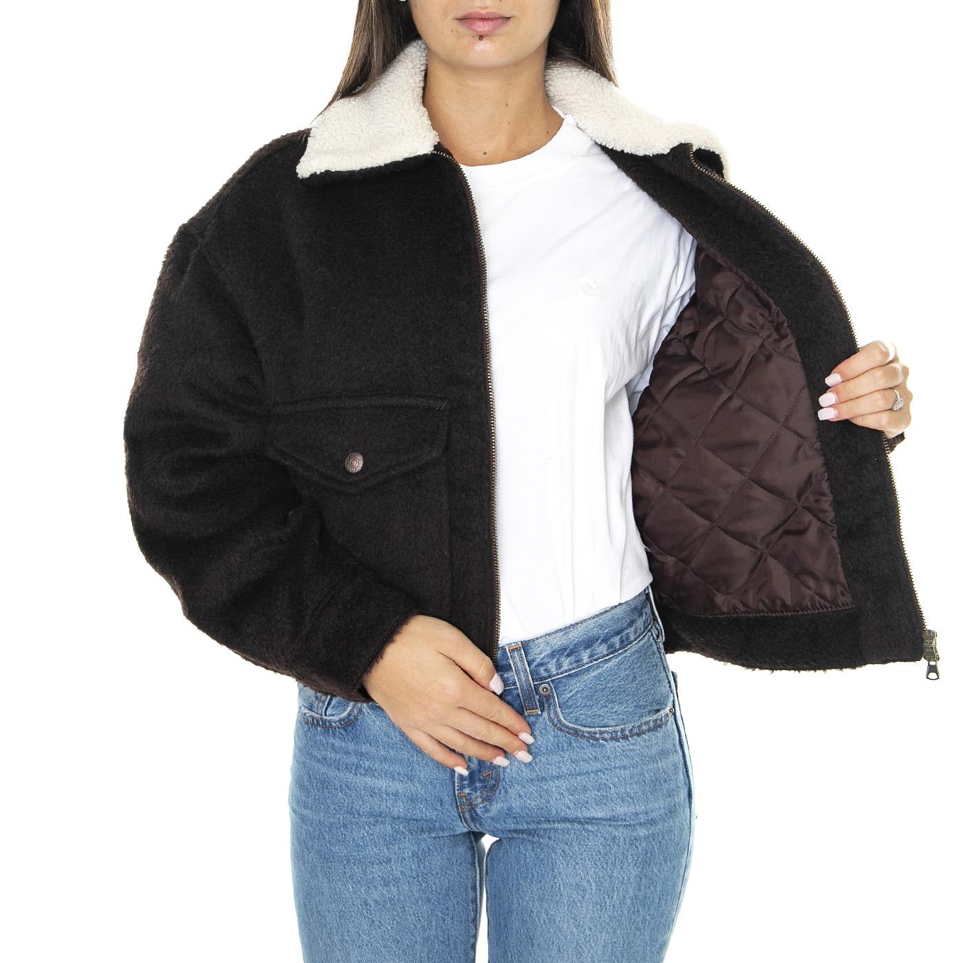 Baby Buble Wool Trucker Mole Neutral - Giacca Donna Marrone A6055-0000  LEVIS 