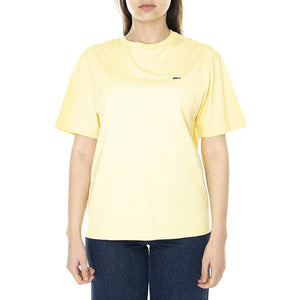 Womens 6XP Yellow Crewneck T-Shirt TF5441-6XP  LACOSTE 