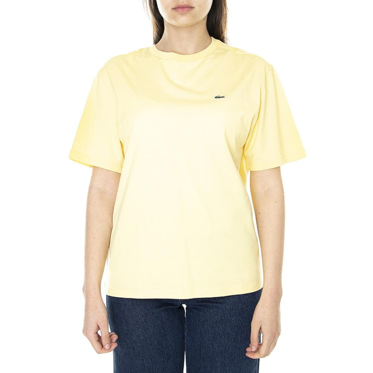 Womens 6XP Yellow Crewneck T-Shirt TF5441-6XP  LACOSTE 