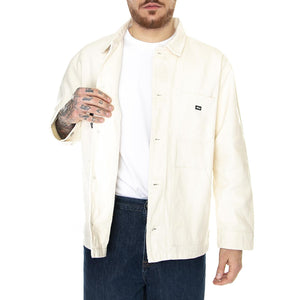 Hymn Jacket Unbleached - Giacca Uomo Bianca 121800531-UBL  OBEY 