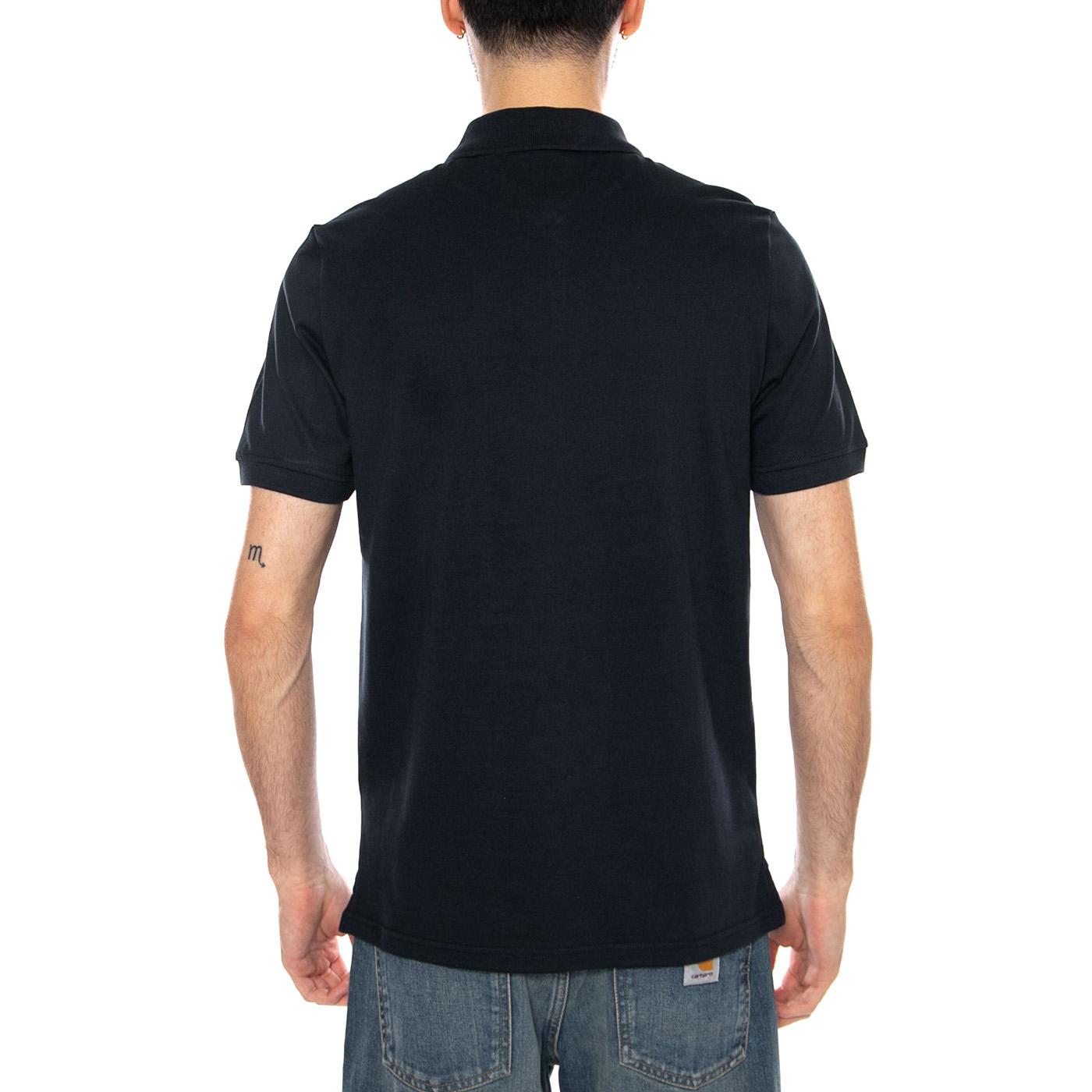 PLACKET TIPPED POLO SHIRT DARK NAVY - Polo Uomo Blu SP2409V Z27 LYLE & SCOTT 