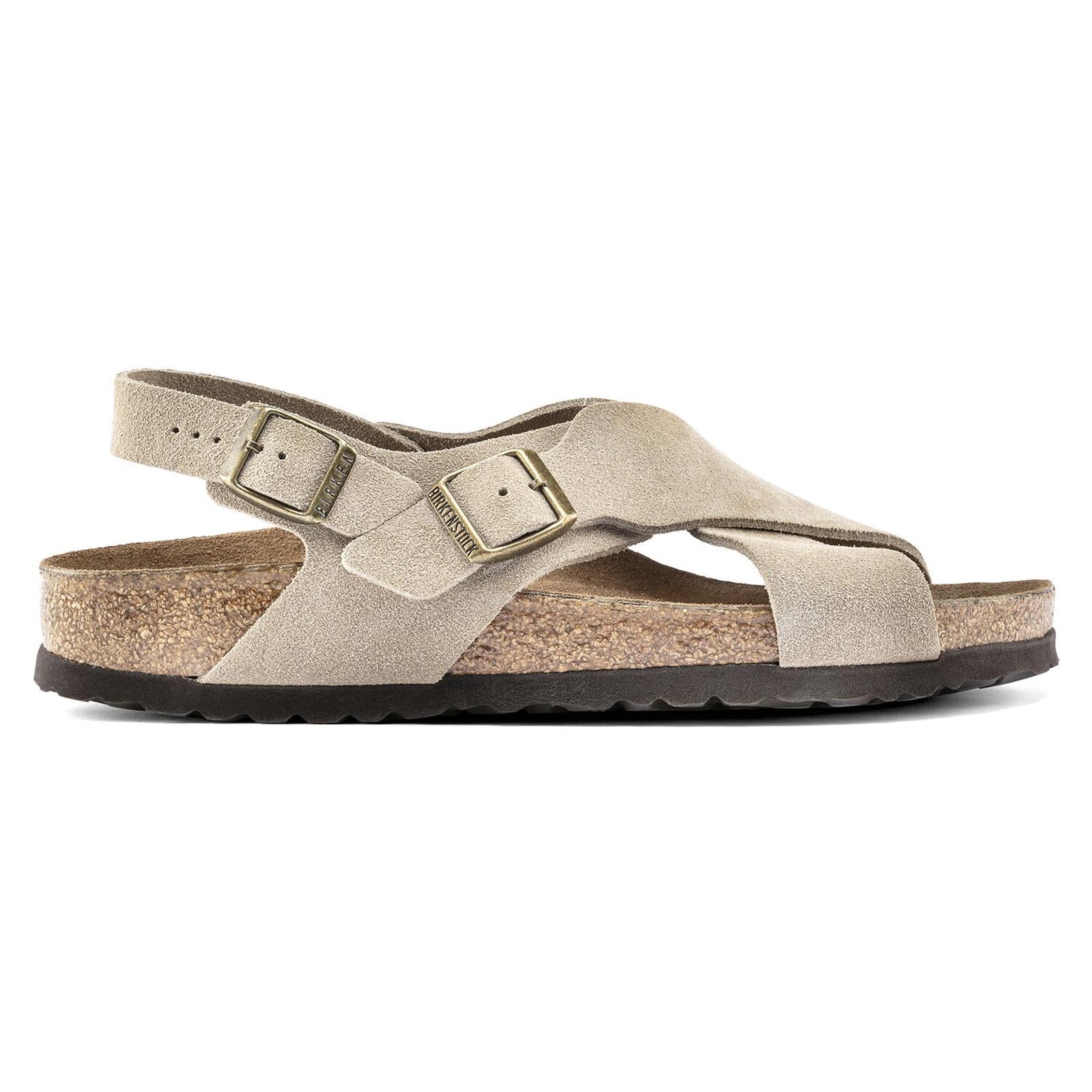 W' Tulum Soft Footbed Sandals Taupe - Narrow Fit 1016395  BIRKENSTOCK 