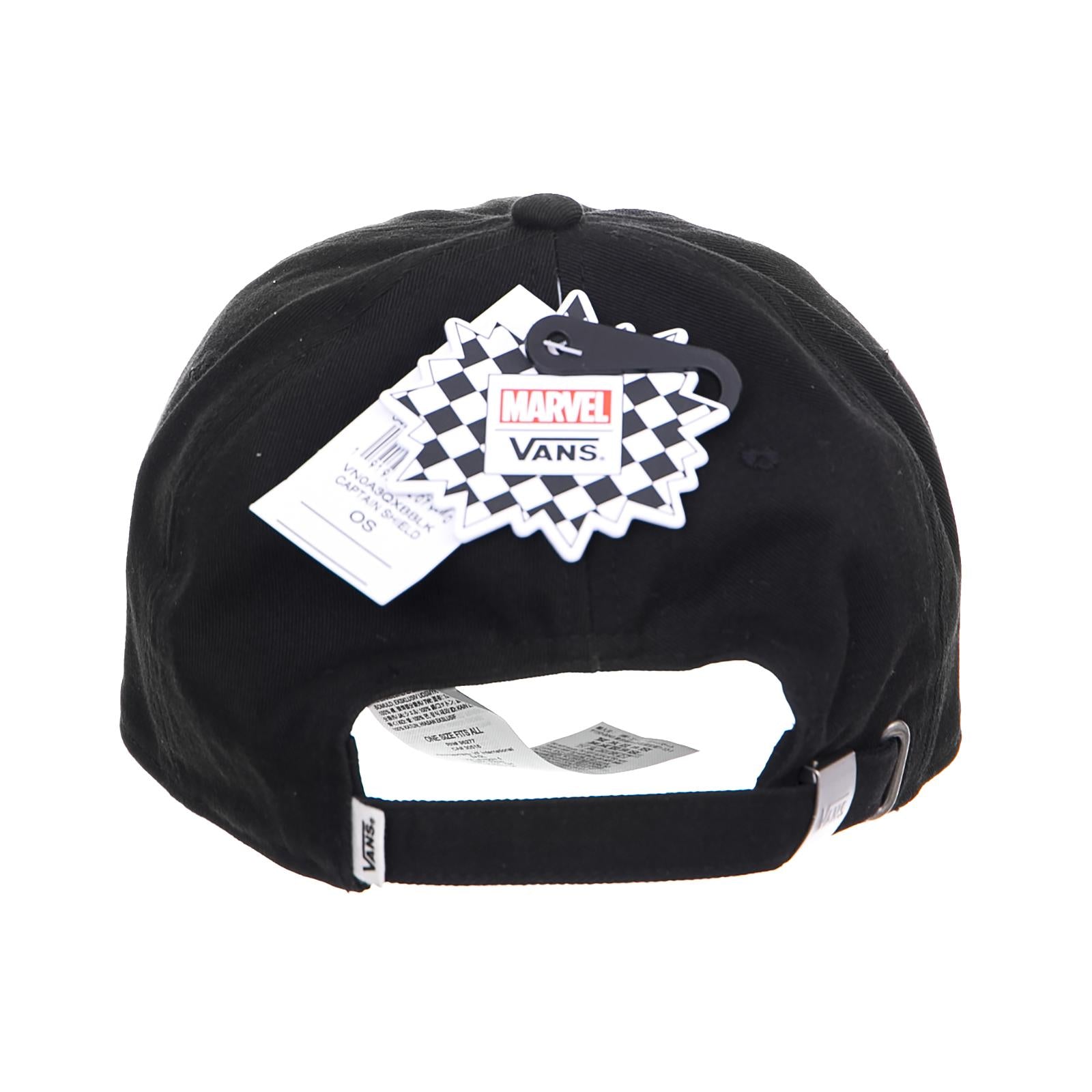 WM CAPTAIN SHIELD COURTSIDE HAT Black VA3QXBBLK  VANS 