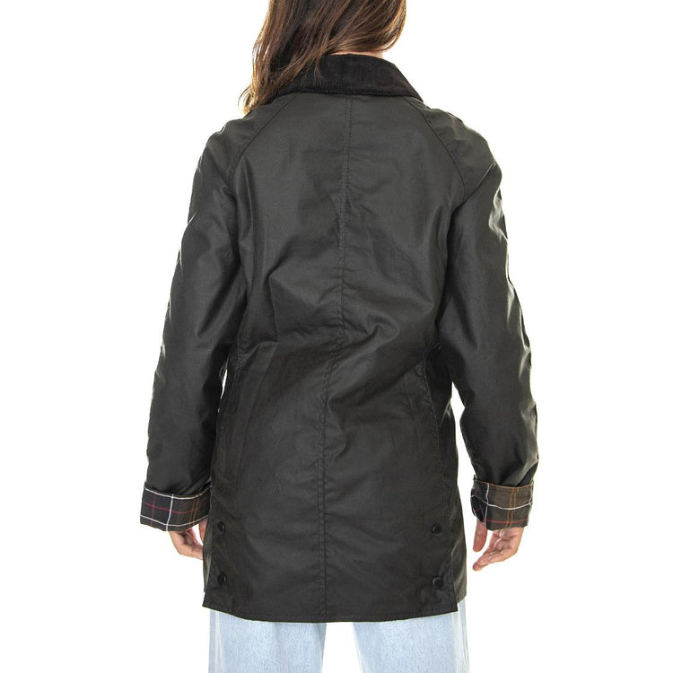 Classic Bedale Wax Jacket Olive - Giacca Invernale Donna Marrone FW22-LWX0668-OL71 . BARBOUR 