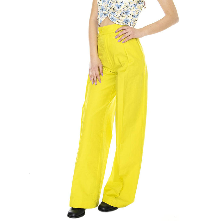 W' W251KORA527W497-160 - Pantaloni Donna Gialla W251KORA527W497-  SKILLS 