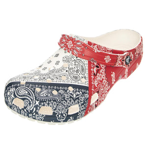 Classic Bandana Clog Multi - Sandali Uomo Multicolore CR.206871-MLT  CROCS 