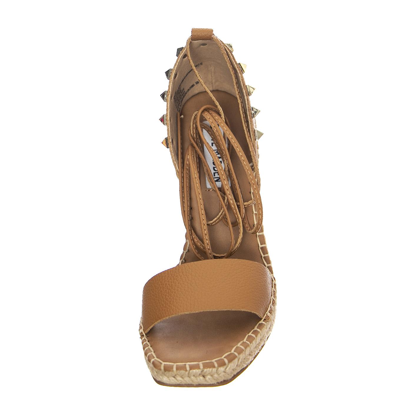 Malani Tan Leath - Sandali Donna Marroni SMSMALANI-TAN  STEVE MADDEN 