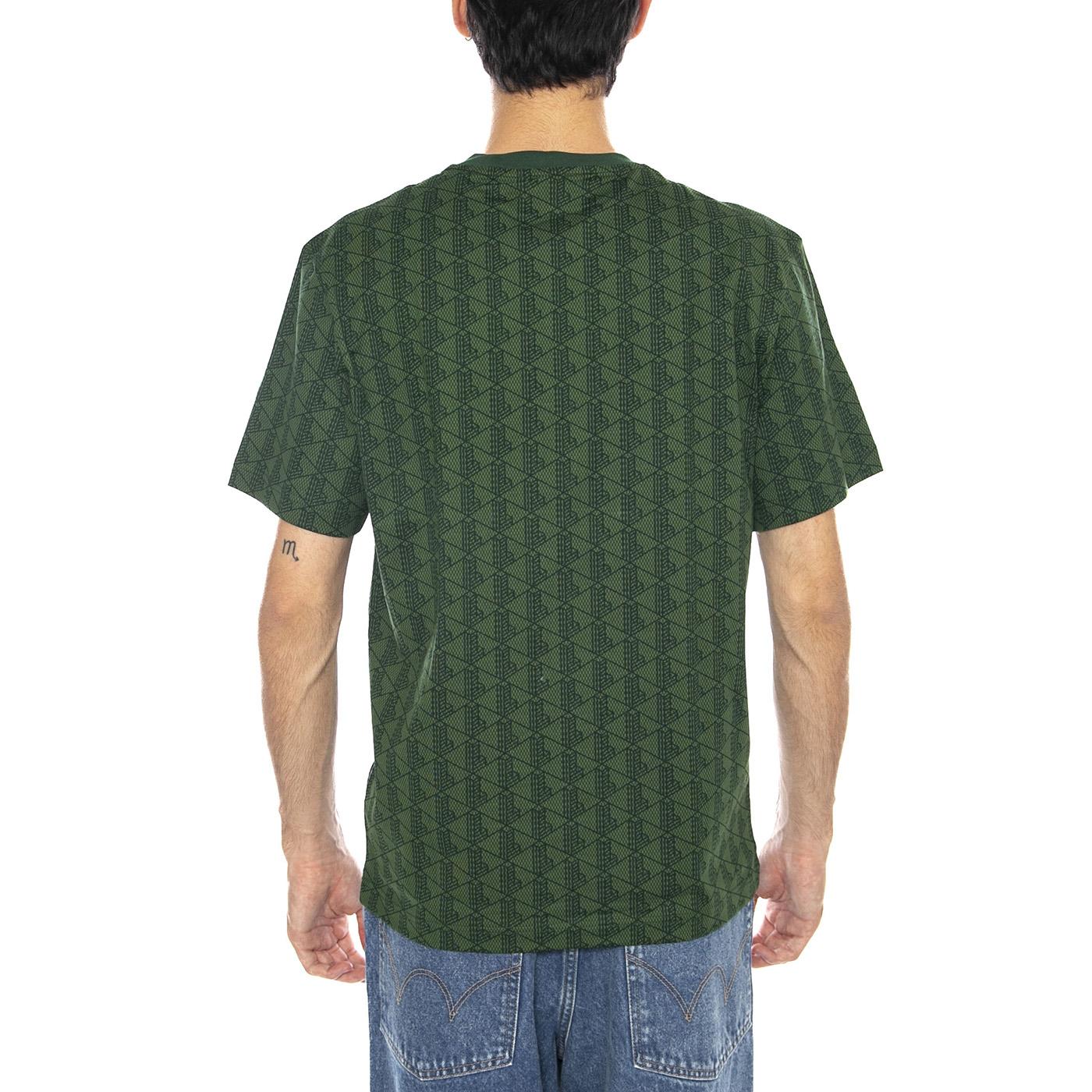 T-Shirt D1R Multioclor - Maglietta Girocollo Uomo Multicolore TH5902-D1R . LACOSTE 