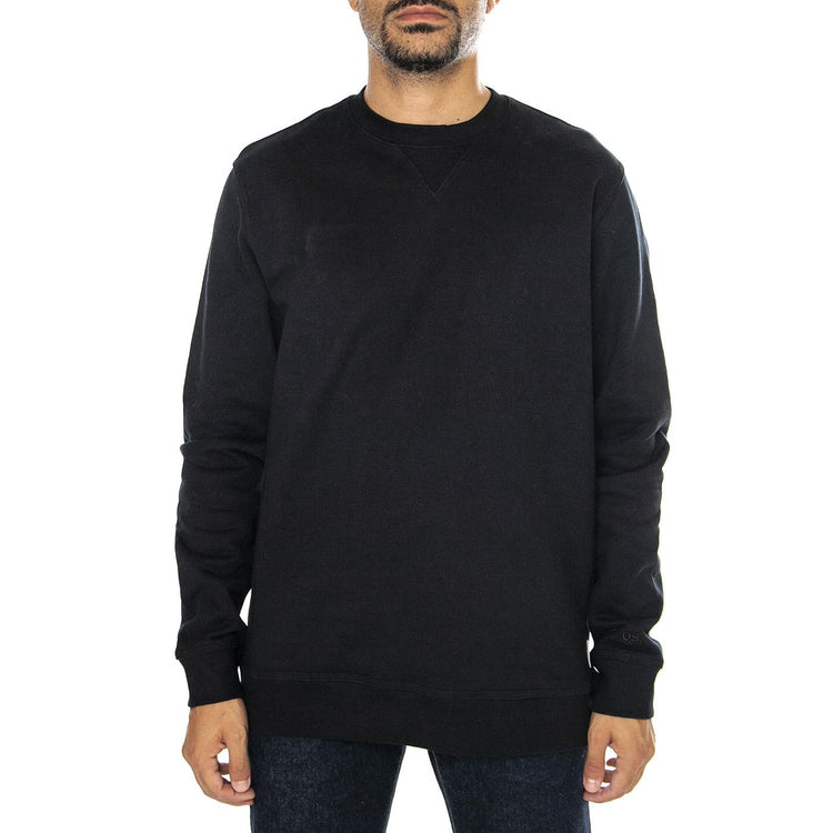 Dan Life Reg Heavy Sweat Crew Black - Felpa Girocollo Uomo Nera 22029902-4523804  ONLY & SONS 