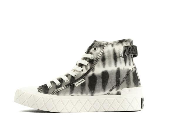 Pallace Ace Mid Tiedye Black - Scarpe Stringate Profilo Alto Donna Nere / Multicolore PAS98591-008-M  PALLADIUM 