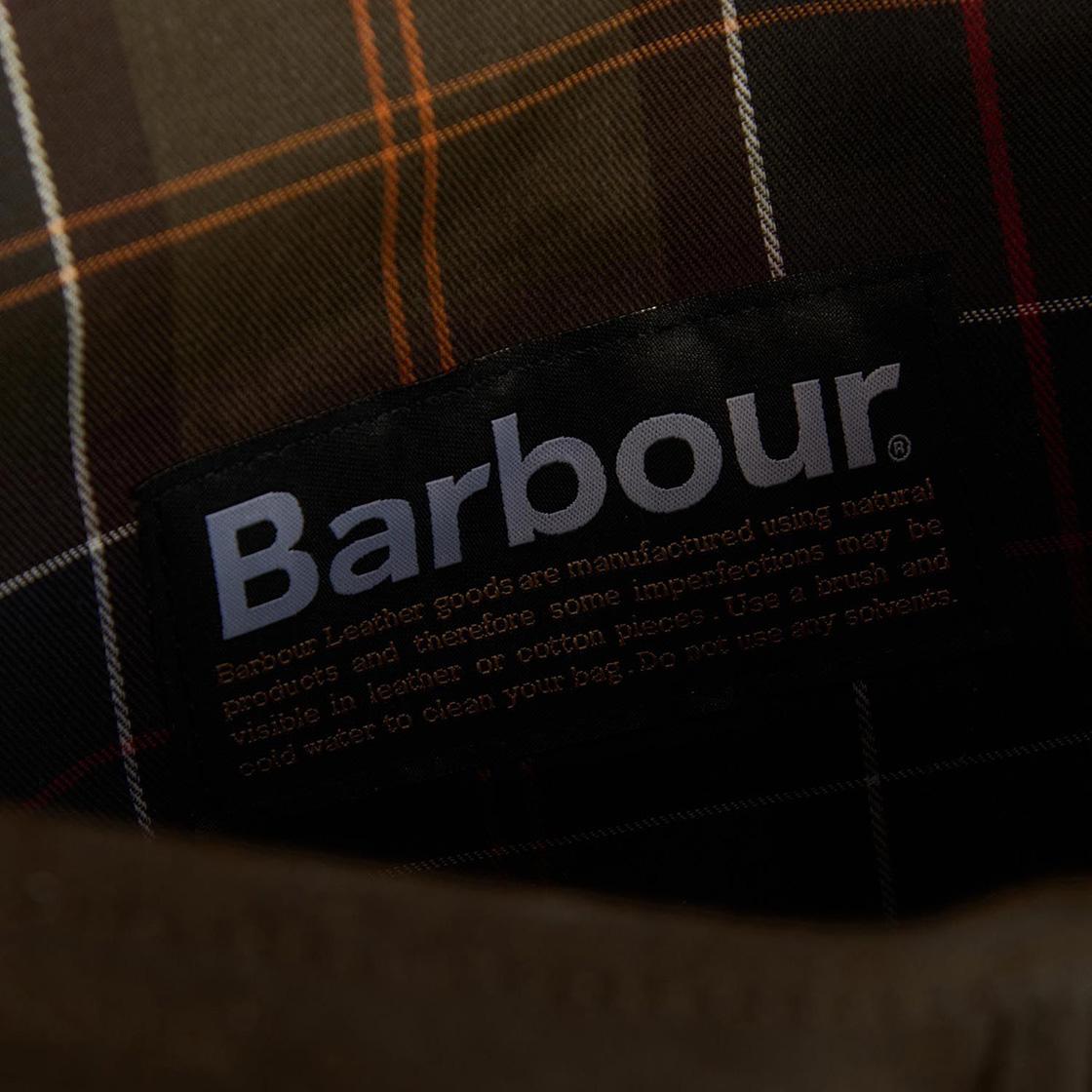 Wax Leather Tarras Olive - Borsa a Tracolla Marrone FW22-UBA0003-OL71  BARBOUR 