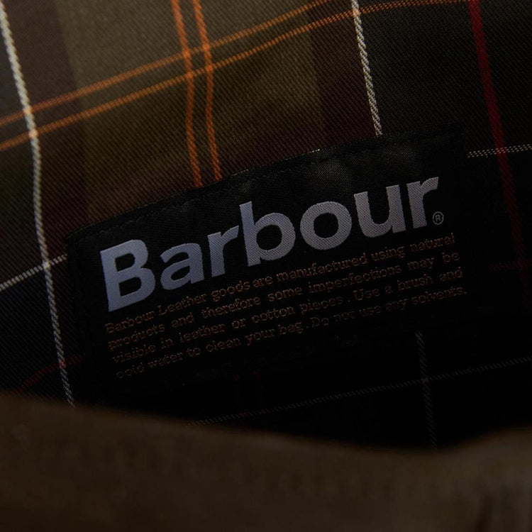 Wax Leather Tarras Olive - Borsa a Tracolla Marrone FW22-UBA0003-OL71  BARBOUR 